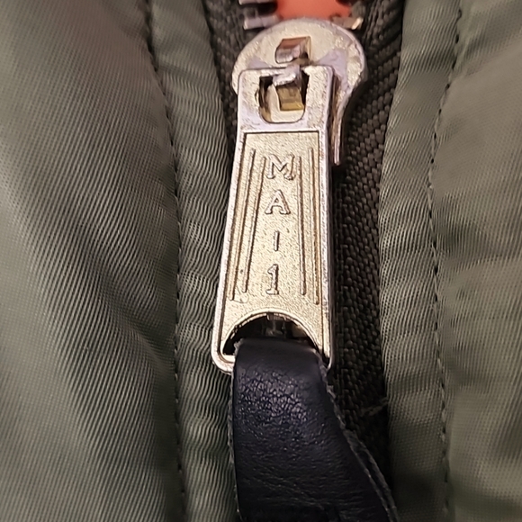 Ultra Force MA-1 Military Bomber Jacket NSYNC Embroidered Front Back Graphic - Picture 3 of 9